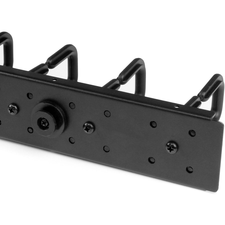 StarTech.com Vertical Cable Organizer with D-Ring Hooks - Vertical Cable Management Panel - 40U - 6 ft.