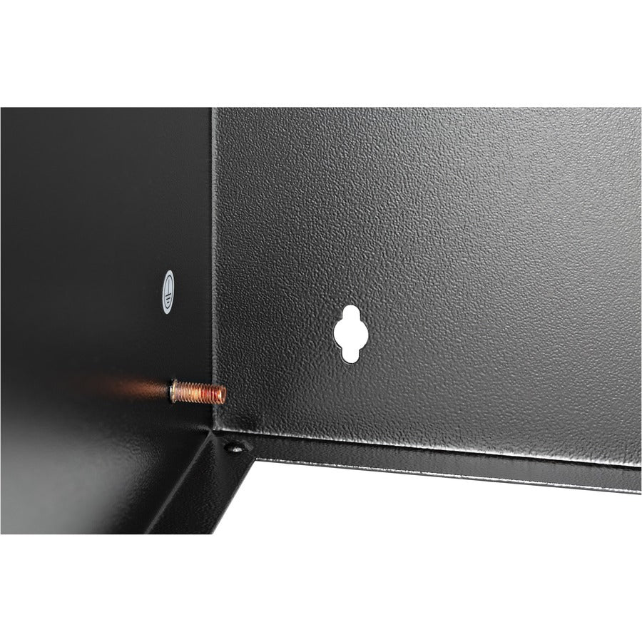 StarTech.com 8U Wall Mount Rack, 14in Deep, 19 inch Wall Mount Network Rack, Wall Mounting Patch Panel Bracket for Switch/IT Equipment