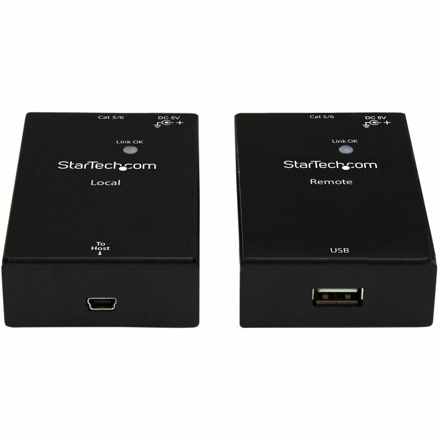 Kit d'extension USB 2.0 StarTech.com sur câble Cat5e/Cat6 (RJ45) - Jusqu'à 50 m - Port USB sur câble Ethernet - Alimenté - 480 Mbit/s