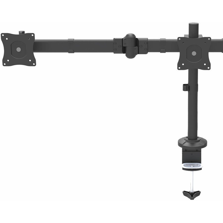 StarTech.com Desk Mount Triple Monitor Arm, 3 VESA 27" (17.6lb/8kg) Displays, Ergonomic Height Adjustable Articulating Pole Mount