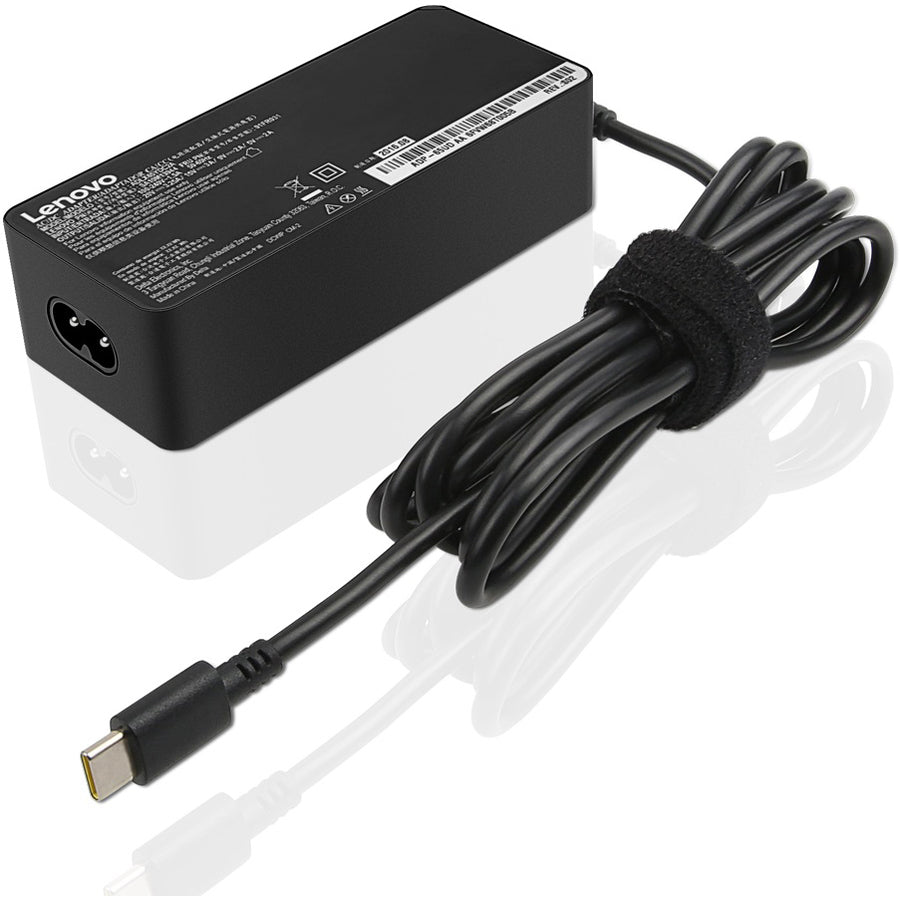 Lenovo 65W AC Power Adapter - 100-240 V 1.5A 50-60 Hz - 65Watt - USB-C - Width