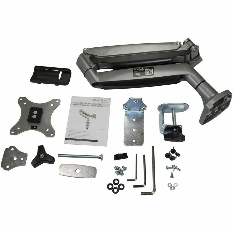 StarTech Desk Mount Monitor Arm, Heavy Duty Ergonomic VESA Monitor Arm