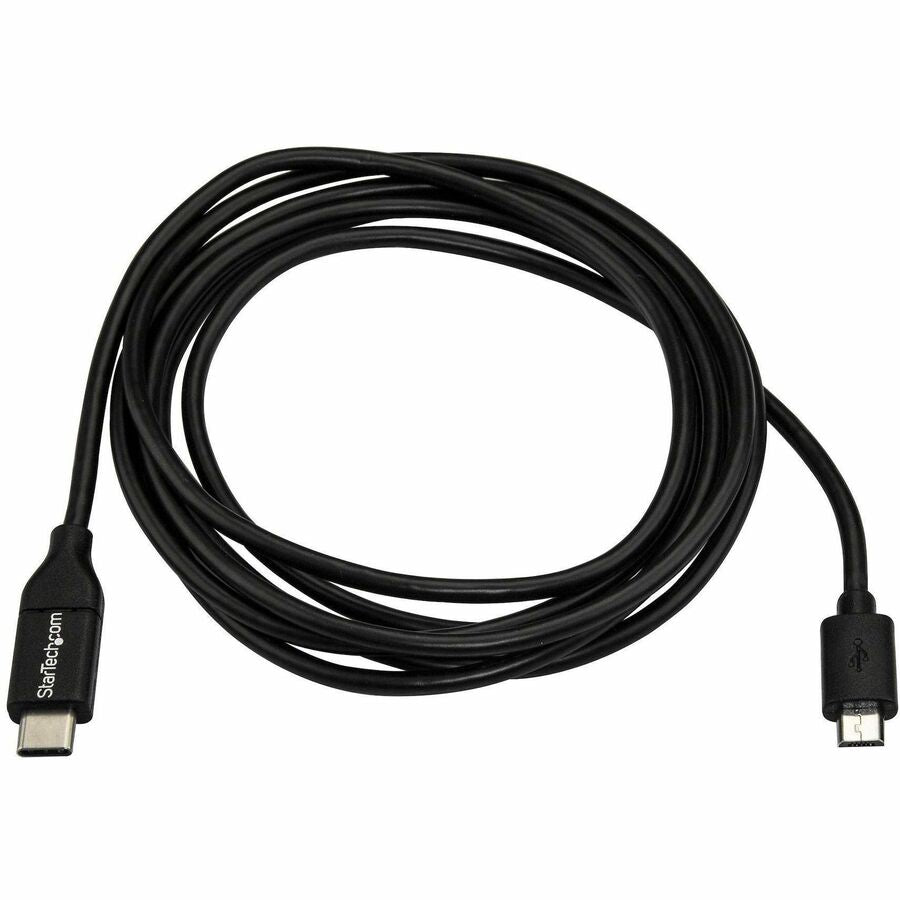 Câble USB-C vers Micro USB StarTech.com de 2 m (6 pi) - M/M - USB 2.0 - Câble de charge USB-C vers Micro USB - Câble USB 2.0 Type C vers Micro B