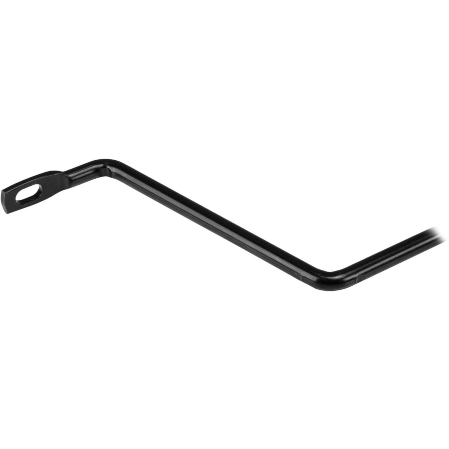 Barres de fixation horizontales pour câbles StarTech.com avec décalage de 10 cm pour racks - Gestionnaire de câbles horizontaux - Lot de 10