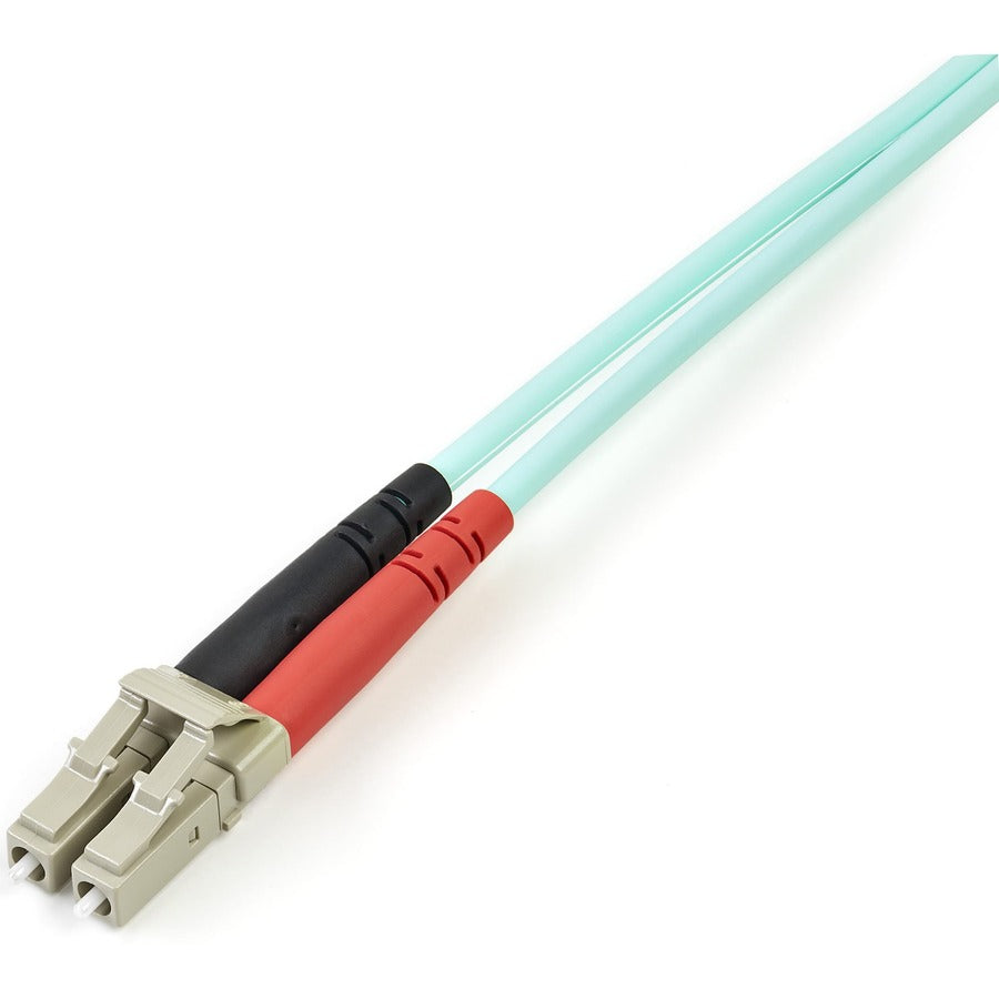StarTech.com 3m (10ft) LC/UPC to LC/UPC OM4 Multimode Fiber Optic Cable, 50/125µm, 100G, Low Insertion Loss, LSZH Fiber Jumper Cord