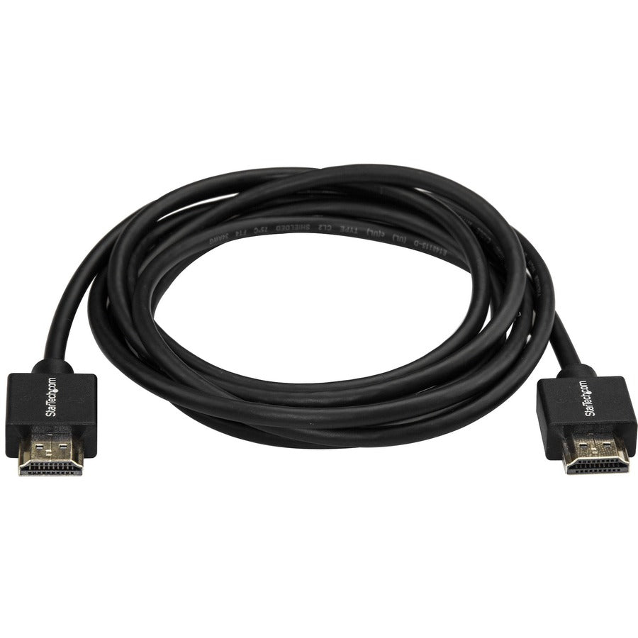 StarTech.com 6.6ft 2m HDMI 2.0 Cable, 4K 60Hz Long Premium Certified High Speed HDMI Cable with Ethernet, Ultra HD HDMI Cable Male to Male