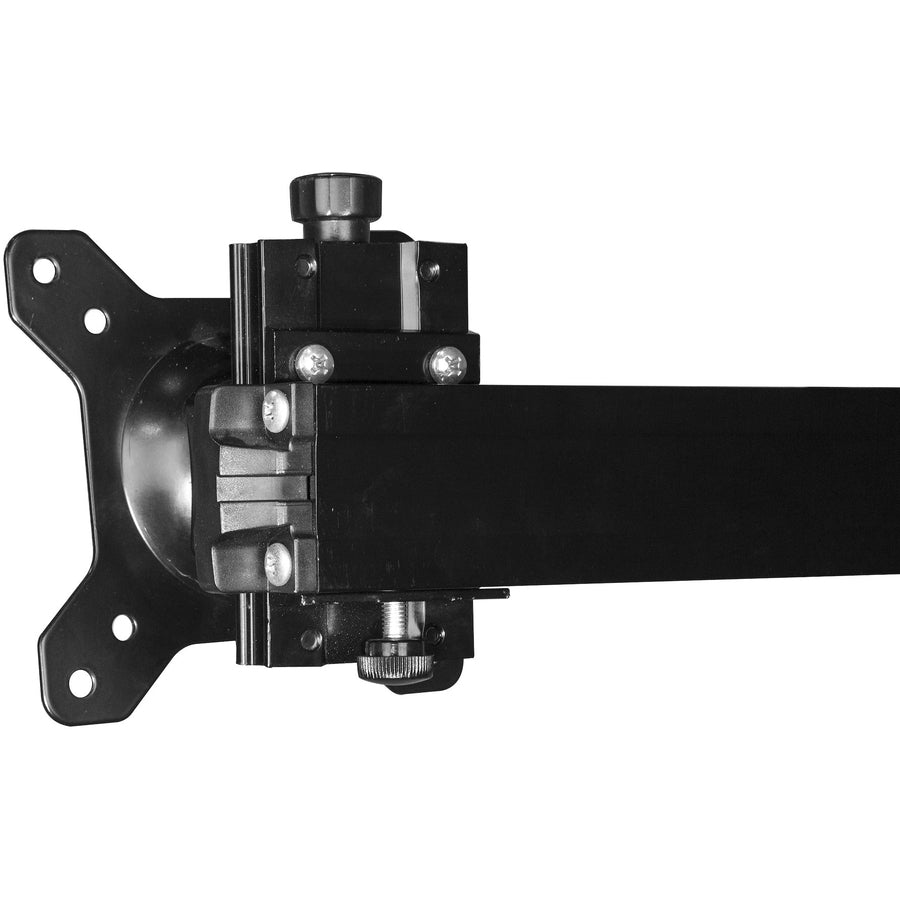 StarTech.com Bras de fixation murale pour deux écrans, support mural VESA ergonomique et articulé pour deux écrans de 24 pouces (5 kg), barre transversale réglable