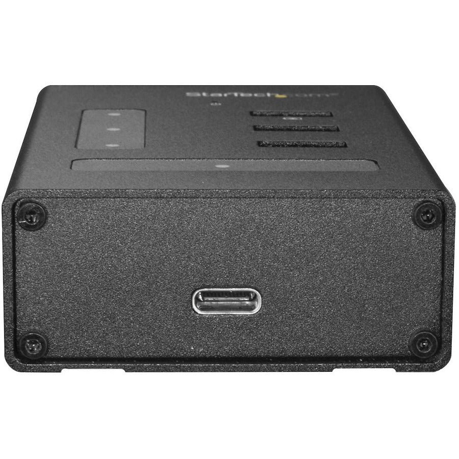 Hub USB 3.0 StarTech.com 4 ports - 1 port USB-C et 3 ports USB-A - Hub USB Type-A métallique montable - USB 3.1/3.2 Gen 1 5 Gbit/s - Auto-alimenté - BC 1.2