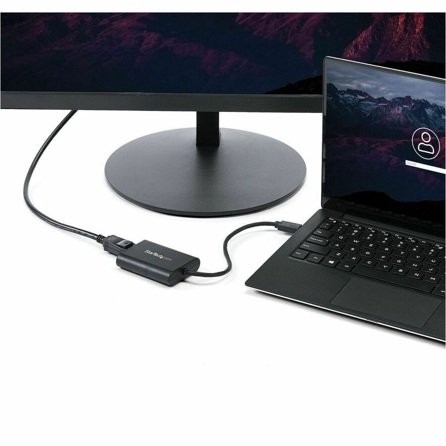 Adaptateur USB vers DisplayPort StarTech.com - Adaptateur vidéo USB vers DP 4K - USB 3.0 - 4K 30 Hz