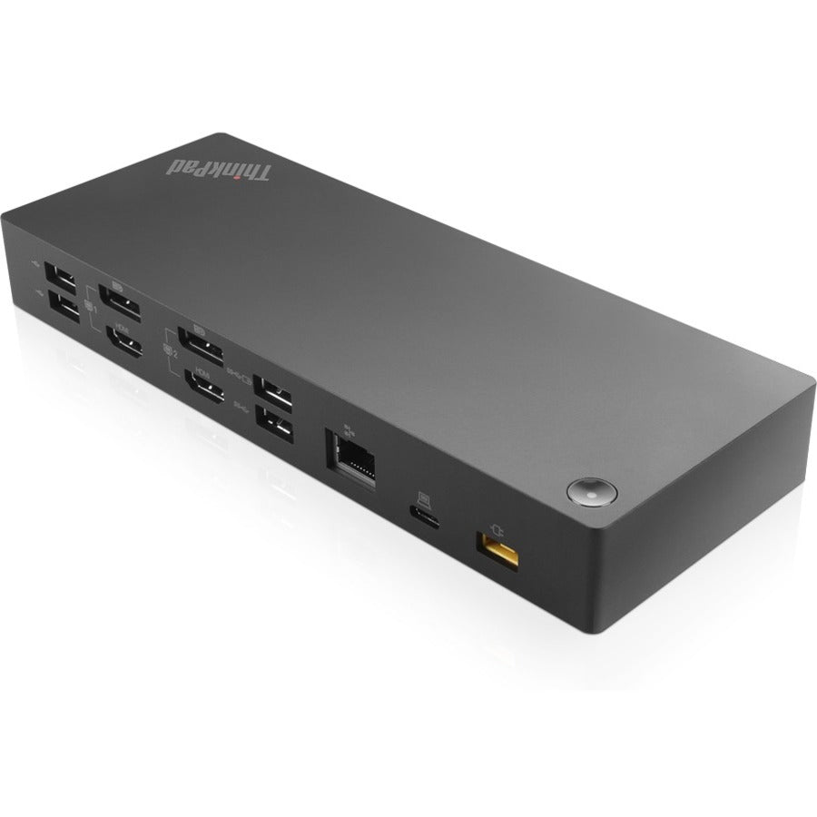 ThinkPad Hybrid USB-C with USB-A Dock - Black - USB; Gigabit Ethernet; Display P