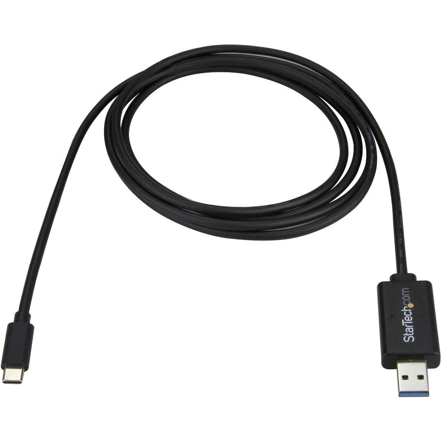 Câble de transfert de données USB-C vers USB 3.0 StarTech.com - Mac/Windows - Câble de transfert facile Windows - Transfert de données Mac - 2 m (6 pi)