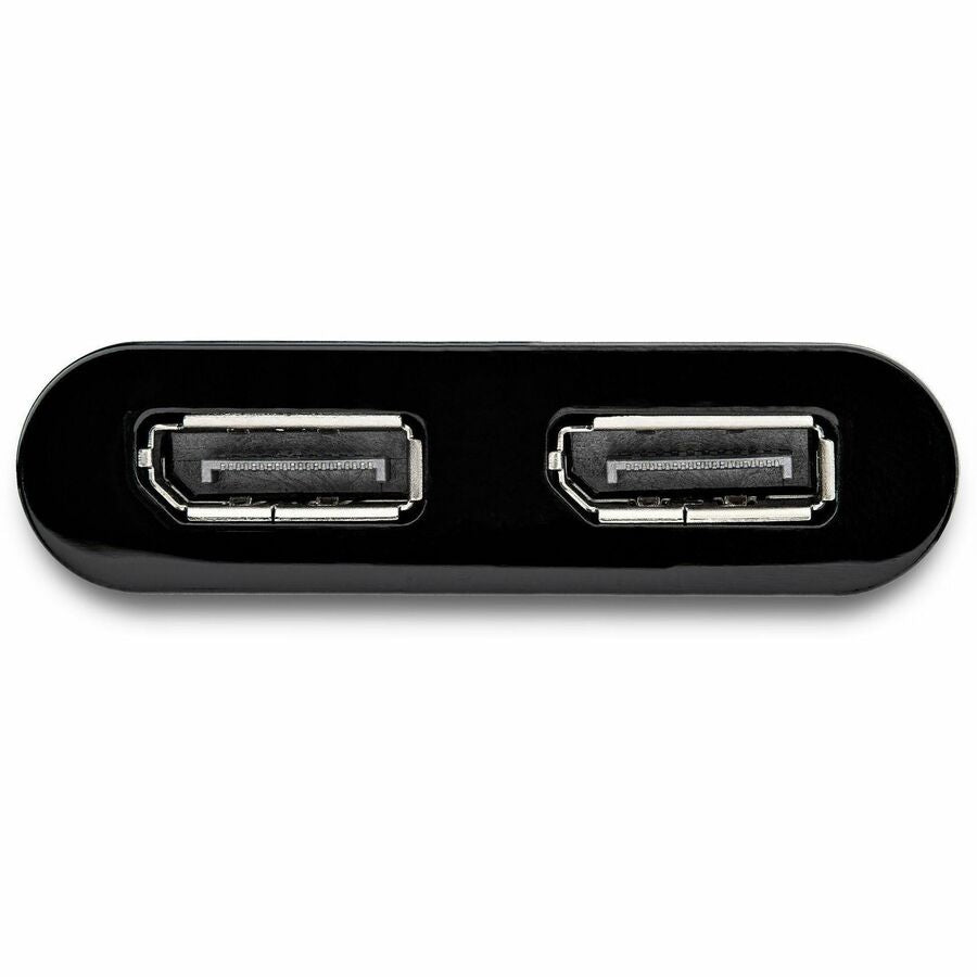 StarTech.com USB to Dual DisplayPort Adapter - 4K 60Hz - USB 3.0 5Gbps - USB Dual Monitor Adapter - Dual DisplayPort Adapter - DisplayLink Certified