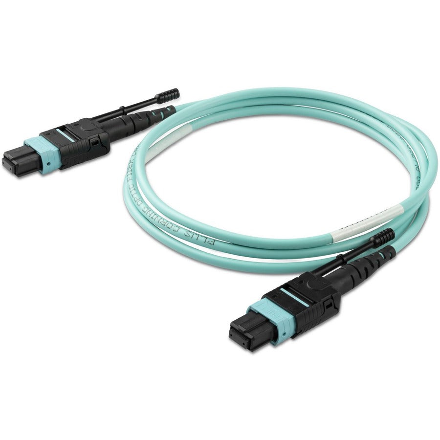 StarTech.com 1m (3ft) MTP(F)/PC OM3 Multimode Fiber Optic Cable, OFNP Plenum, 50/125µm, 40G, Low Insertion Loss, MPO Fiber Jumper Cord