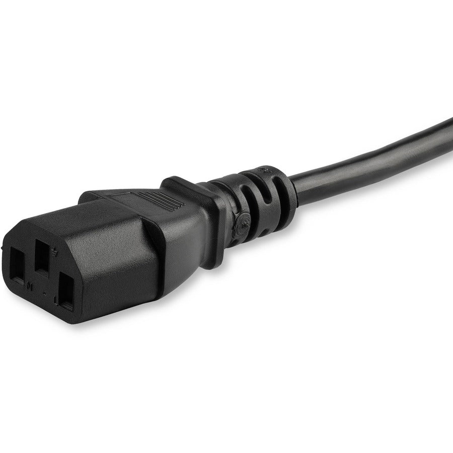 StarTech.com 15ft (4.5m) Hospital Grade Power Cord, 18AWG, NEMA 5-15P to C13, 10A 125V, Green Dot Medical Power Cable, Monitor Power Cable