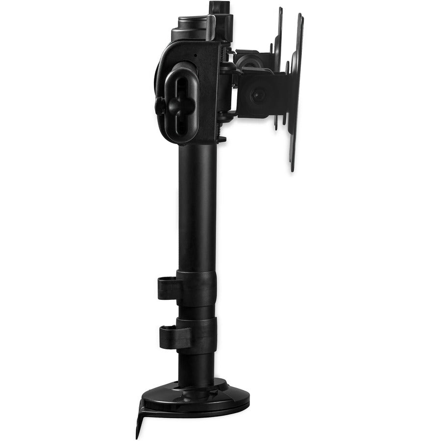 Bras de bureau pour deux écrans StarTech.com, pour écrans jusqu'à 27 pouces (8 kg), design discret, fixation par pince/œillet, fixation pour deux écrans