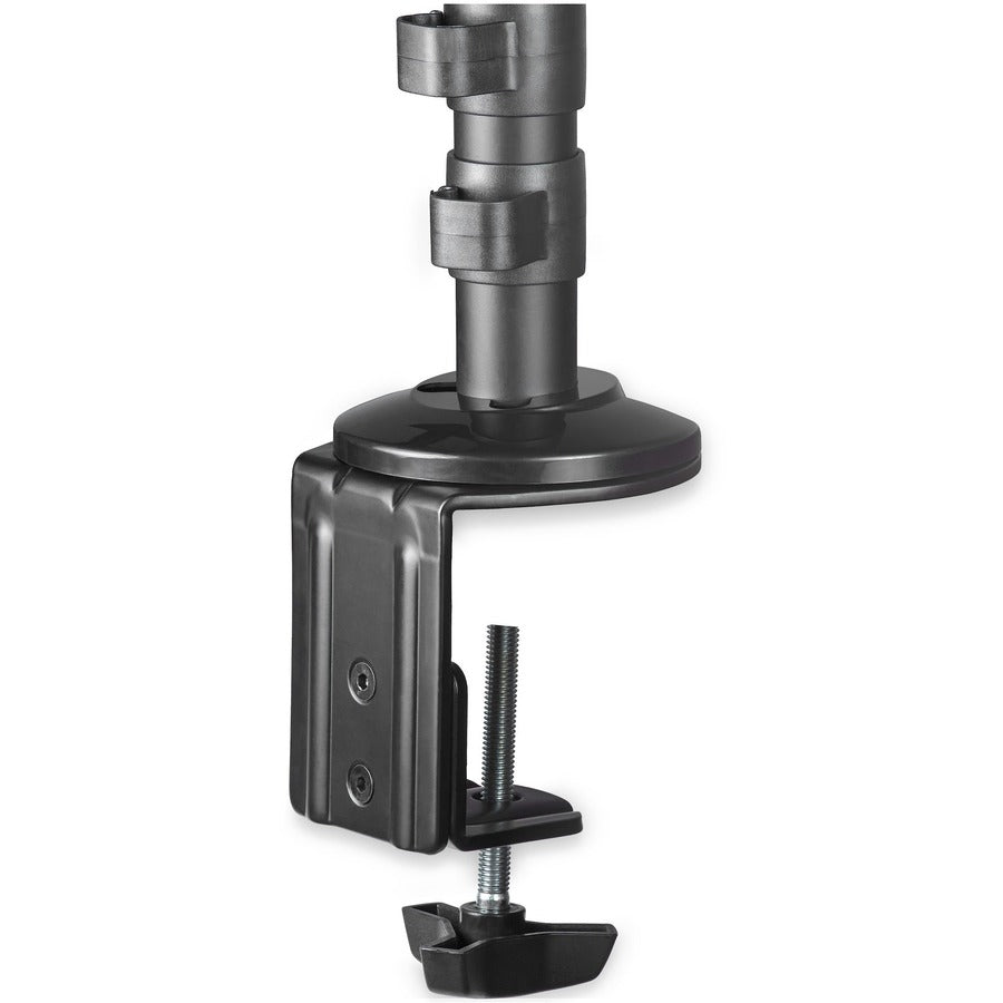 Bras de bureau pour deux écrans StarTech.com, pour écrans jusqu'à 27 pouces (8 kg), design discret, fixation par pince/œillet, fixation pour deux écrans