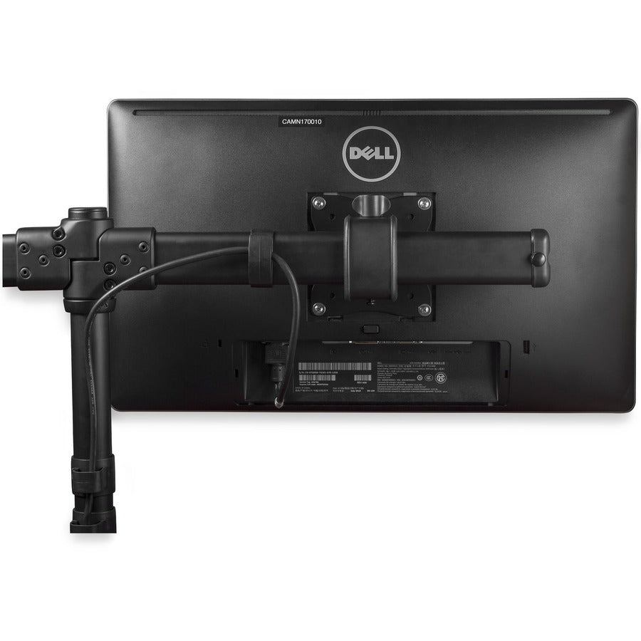 Bras de bureau pour deux écrans StarTech.com, pour écrans jusqu'à 27 pouces (8 kg), design discret, fixation par pince/œillet, fixation pour deux écrans
