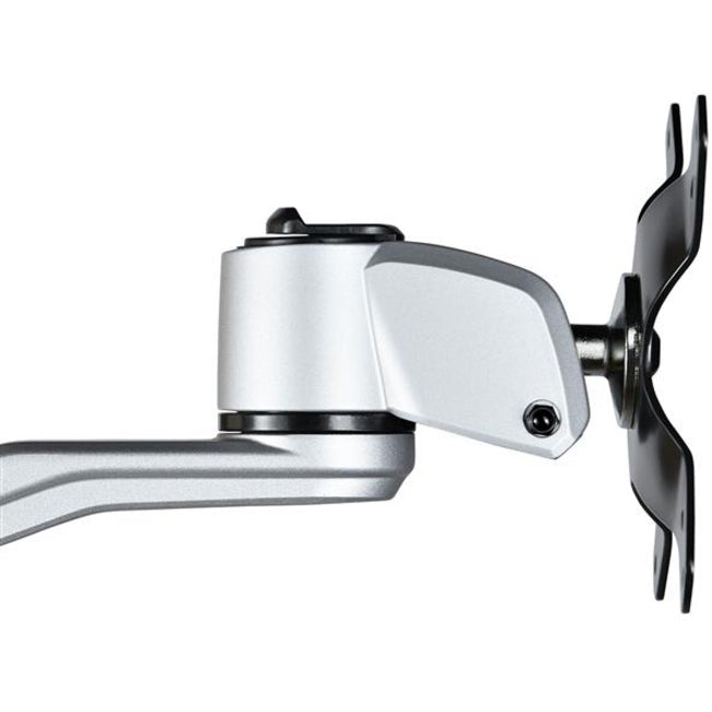 StarTech.com Wall Mount Monitor Arm, 10.2" Swivel Arm, Premium Flat Screen TV Wall Mount for up to 34" (30.9lb/14kg) VESA Mount Monitors