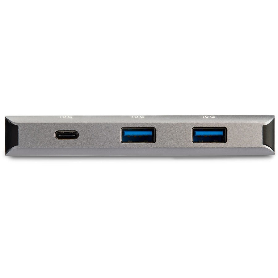 Hub USB-C 3 ports StarTech.com avec Gigabit Ethernet (2 ports USB-A et 1 port USB-C) - Hub USB 3.2 Gen 2 Type-C SuperSpeed 10 Gbit/s - Alimentation par bus USB
