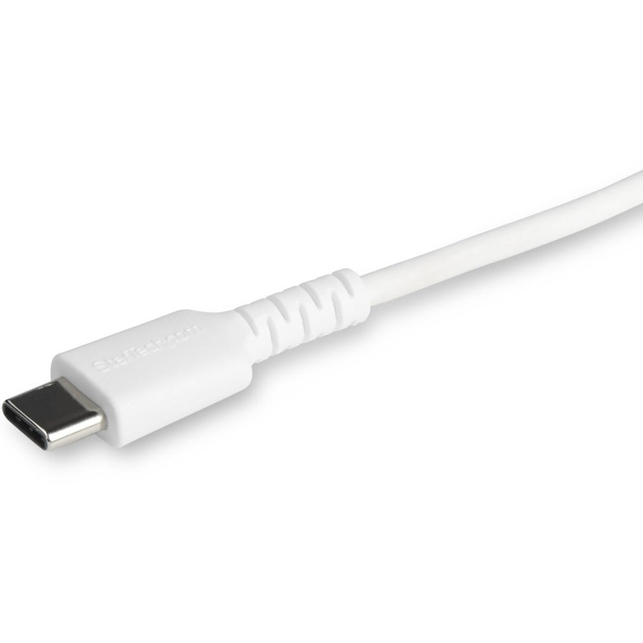 Câble USB-C vers Lightning StarTech.com blanc durable de 2 m, câble de charge/synchronisation robuste pour iPhone/iPad Apple, certifié MFi