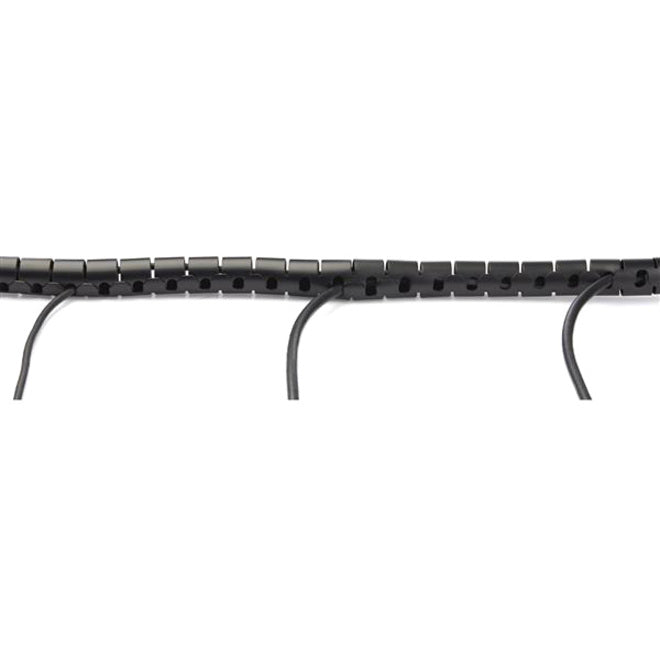 StarTech.com Gaine de gestion de câbles 1,5 m (4,9 pi) - Spirale - Diamètre 45 mm (1,8 po) - Avec outil de chargement de câbles - Organiseur de câbles spiralé extensible
