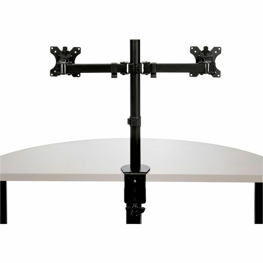 StarTech.com Support de bureau pour deux écrans, support ergonomique compatible VESA pour écrans jusqu'à 32 pouces (8 kg), pince/œillet, articulé