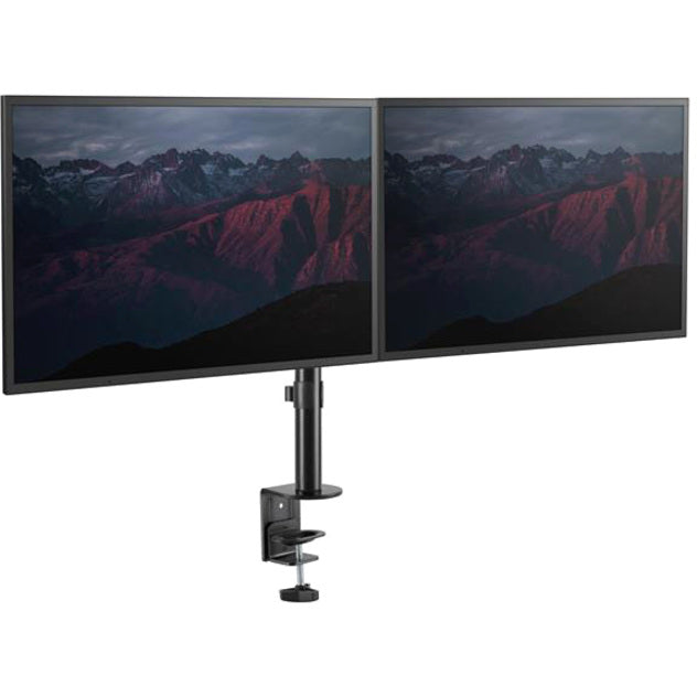 Bras de fixation pour écran double StarTech.com - Support ergonomique compatible VESA pour écrans jusqu'à 32 pouces - Pince de bureau/en C - Articulé