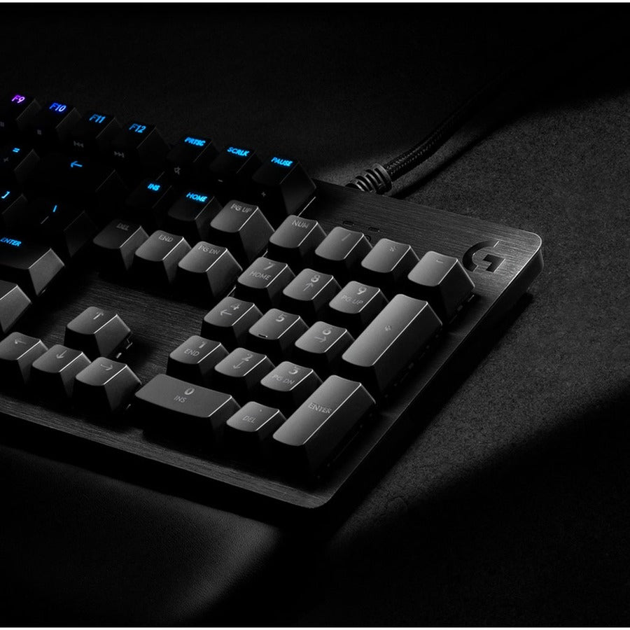 Clavier de jeu mécanique Logitech G513 CARBON LIGHTSYNC RGB avec commutateurs GX Brown (tactile)