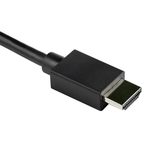 Câble convertisseur VGA vers HDMI StarTech.com de 2 m avec prise en charge audio USB - Câble adaptateur vidéo analogique vers numérique 1080p - VGA mâle vers HDMI mâle