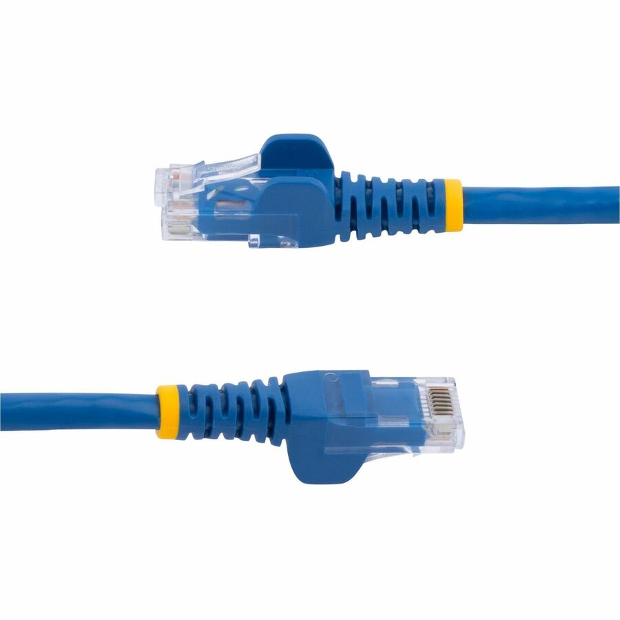 Câble Ethernet CAT6 StarTech.com de 2,1 m (24 AWG) - Lot de 10 - Certifié ETL - Cordon de raccordement CAT6 bleu - Connecteurs RJ45 anti-accrocs - UTP