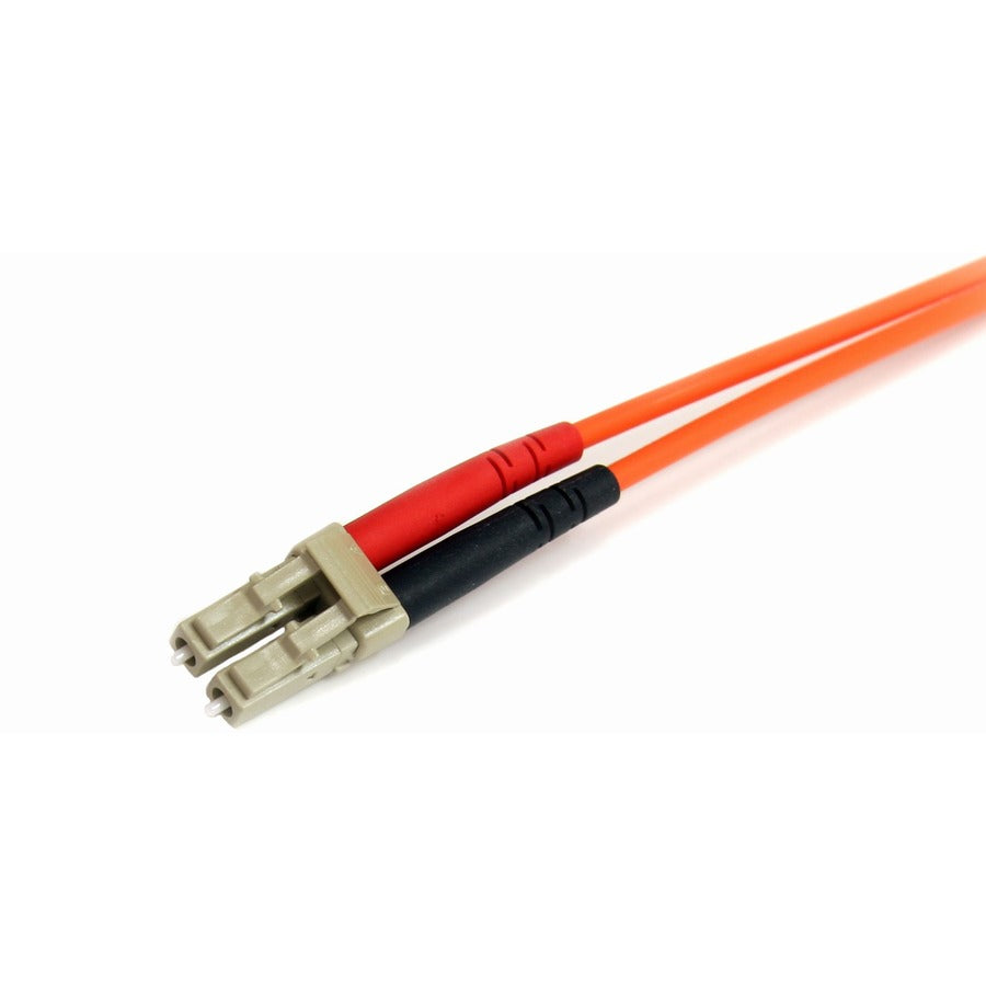 StarTech.com 2m Fiber Optic Cable - Multimode Duplex 62.5/125 LSZH Fiber Jumper Cord - LC/ST