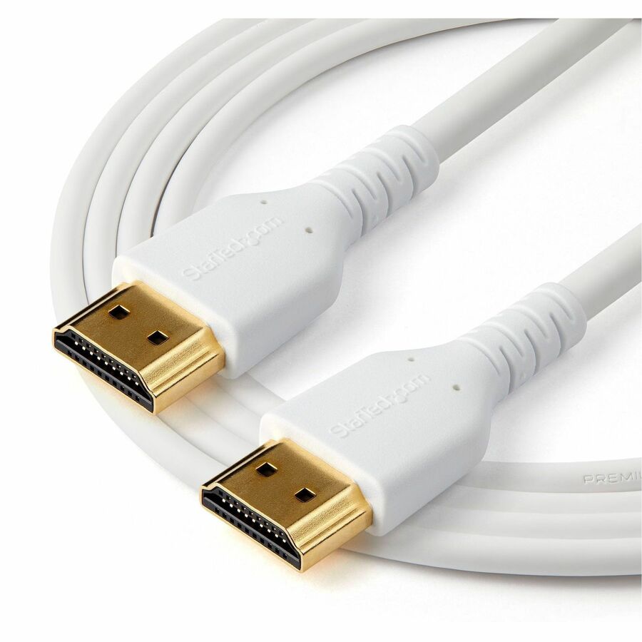 Câble HDMI 2.0 StarTech.com certifié Premium de 1 m avec Ethernet - Câble HDMI haute vitesse UHD 4K 60 Hz HDR de 91 cm, robuste et durable pour moniteur Ultra HD