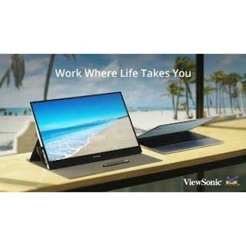 ViewSonic VG1655 15.6" Portable Monitor - Full HD IPS USB-C
