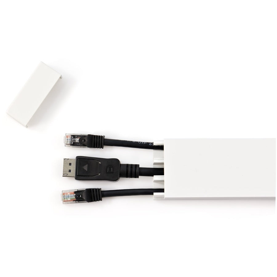 StarTech.com 20 Pack Cable Raceway End Cap for CBMCWD5020 - Cable Management Accessories - Raceway Fitting End Connectors - End Piece - UL