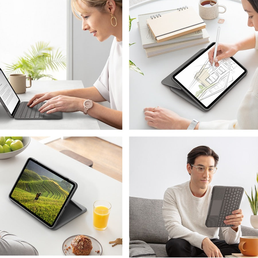 Étui-clavier/couverture Logitech Folio Touch (Folio) Apple