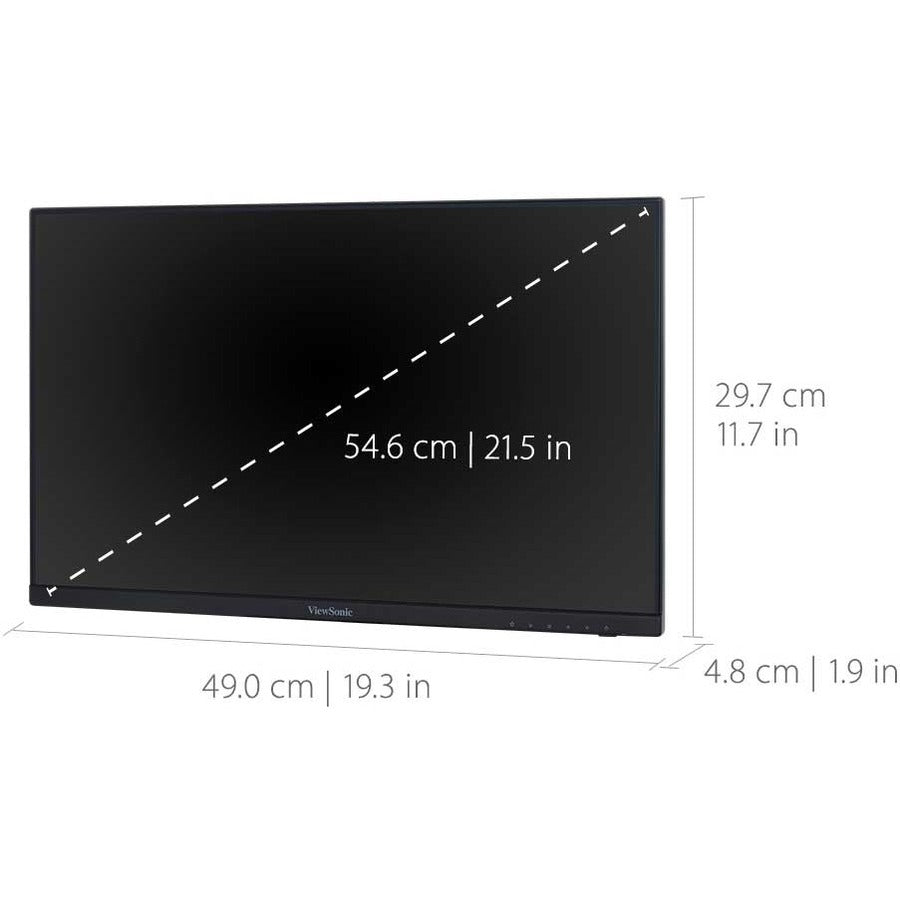 Moniteur LED Full HD ViewSonic Value VA2256-mhd_H2 22 pouces - 16:9