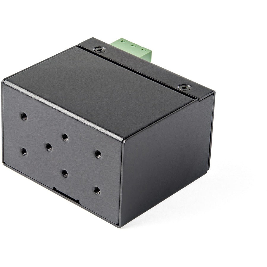 Convertisseur de média industriel fibre vers Ethernet StarTech.com PoE+ 30 W - SFP vers RJ45 - Fibre SM/MM vers Gigabit cuivre - Mini format IP-30