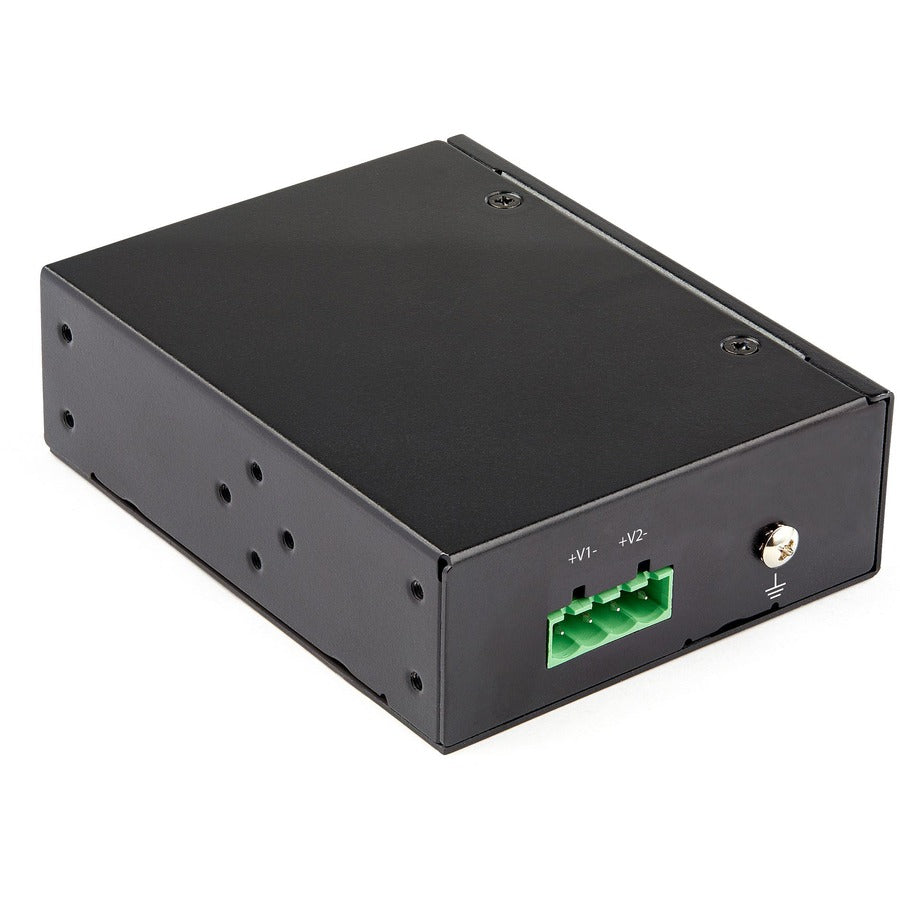 Injecteur PoE Gigabit industriel StarTech.com - Injecteur Power over Ethernet/UPoE ultra rapide 90 W 802.3bt PoE++ 52 V-56 V CC -40 °C à +75 °C