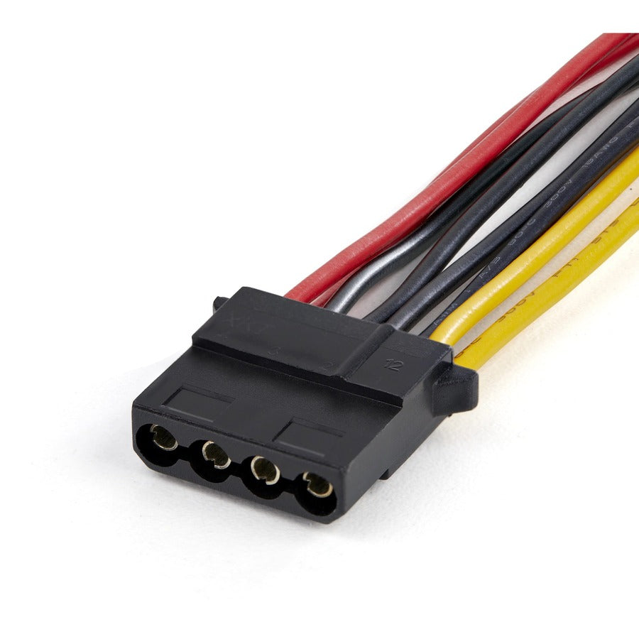 Adaptateur double d'alimentation StarTech.com, SATA vers LP4, connecteur d'alimentation interne pour périphérique PC SATA vers LP4 4 broches, 9 A/108 W