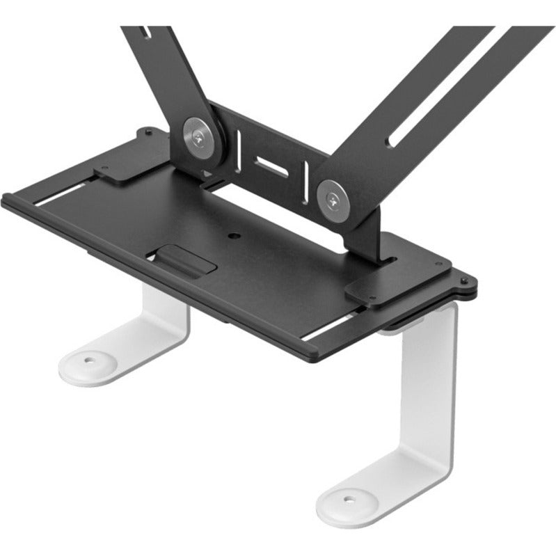 Barre de montage Logitech pour support TV, système de visioconférence, caméra de surveillance, barre vidéo - Gris