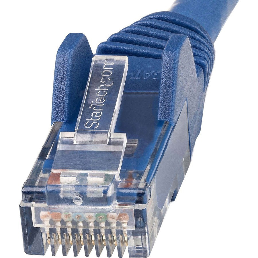 StarTech.com 3ft (90cm) CAT6 Ethernet Cable, LSZH (Low Smoke Zero Halogen) 10 GbE Snagless 100W PoE UTP RJ45 Blue Network Patch Cord, ETL