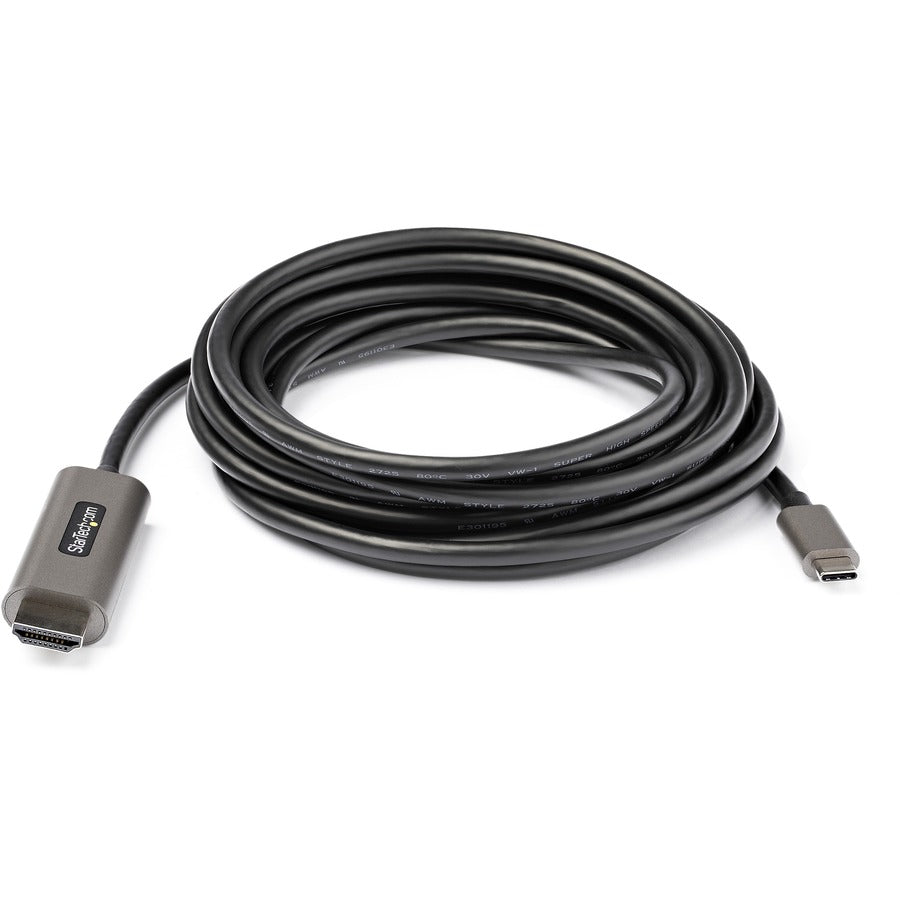 StarTech.com 13ft (4m) USB C to HDMI Cable 4K 60Hz with HDR10, Ultra HD USB Type-C to HDMI 2.0b Video Adapter Cable, DP 1.4 Alt Mode HBR3