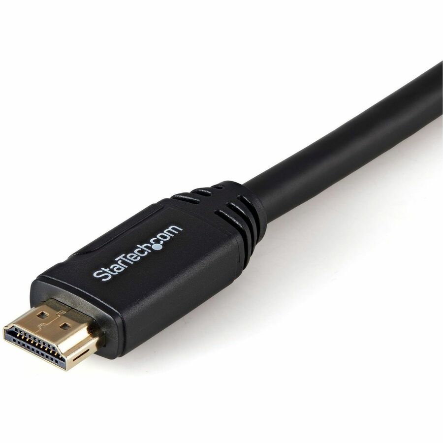 StarTech.com 9.8ft (3m) HDMI 2.0 Cable, 4K 60Hz Premium Certified High Speed HDMI Cable w/Ethernet, UHD HDMI Cord, M/M Gripping Connectors