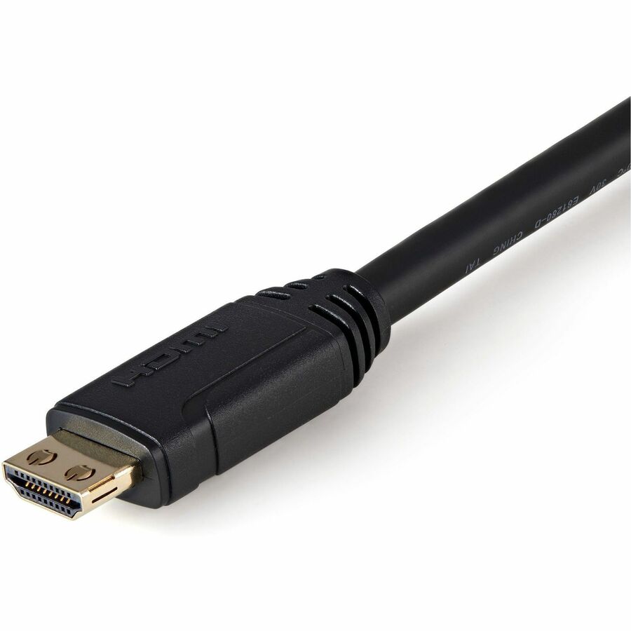StarTech.com 9.8ft (3m) HDMI 2.0 Cable, 4K 60Hz Premium Certified High Speed HDMI Cable w/Ethernet, UHD HDMI Cord, M/M Gripping Connectors