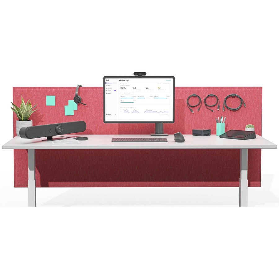Logitech Rally Bar for Zoom, 4K Video Conference System for Small Rooms