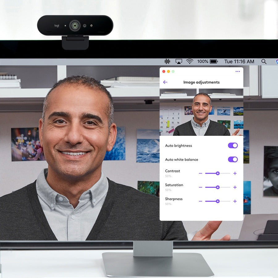 Logitech Webcam - 90 fps - USB Type A