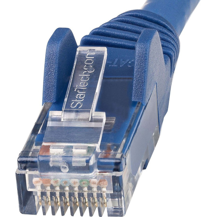 StarTech.com 30ft (9m) CAT6 Ethernet Cable, LSZH (Low Smoke Zero Halogen) 10 GbE Snagless 100W PoE UTP RJ45 Blue Network Patch Cord, ETL