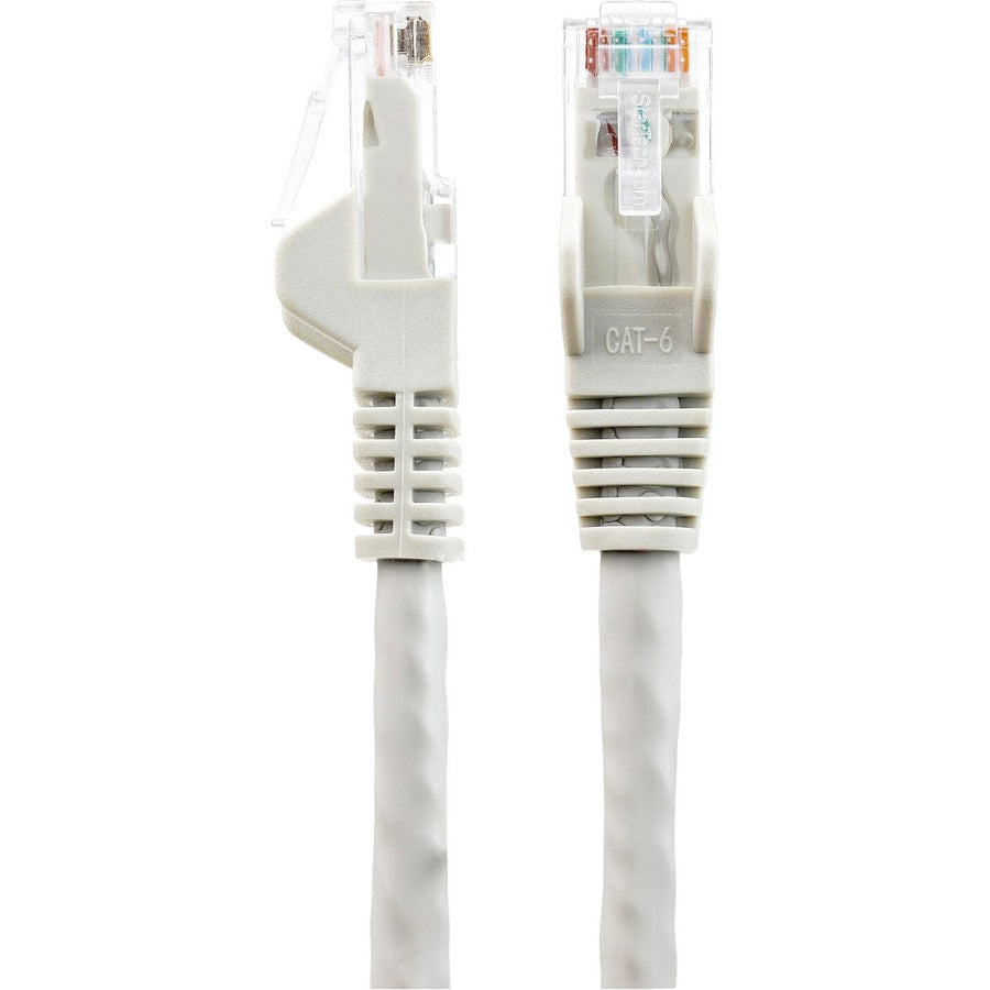 StarTech.com 35ft (10.7m) CAT6 Ethernet Cable, LSZH (Low Smoke Zero Halogen) 10 GbE Snagless 100W PoE UTP RJ45 Gray Network Patch Cord ETL