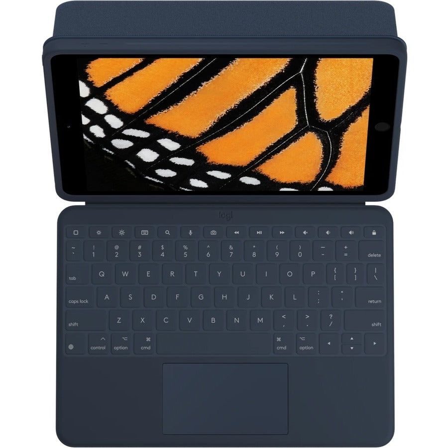 Logitech Rugged Combo 3 Rugged Keyboard/Cover Case Apple iPad (8th Generation)
