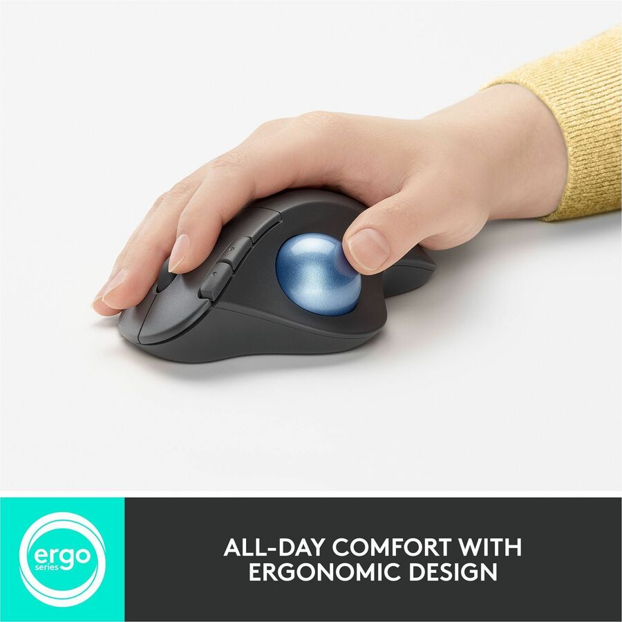 Logitech Ergo M575 pour entreprises (graphite) - Boîte marron